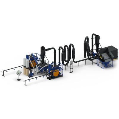 Brykieciarka mechaniczno-tłokowa BT 350  DUO z suszarnia SA-800